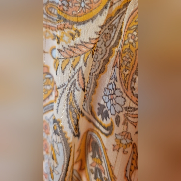 NWOT MSK sleeveless tiered sheath dress, fully lined, size large - Picture 5 of 11